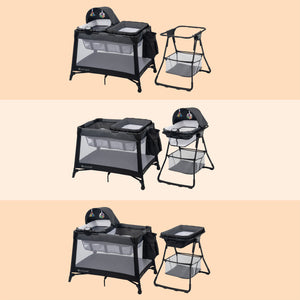Willow Nursery Center® Playard with Bassinet Stand and Changing Stand in Cosmic Jet (Target Exclusive)