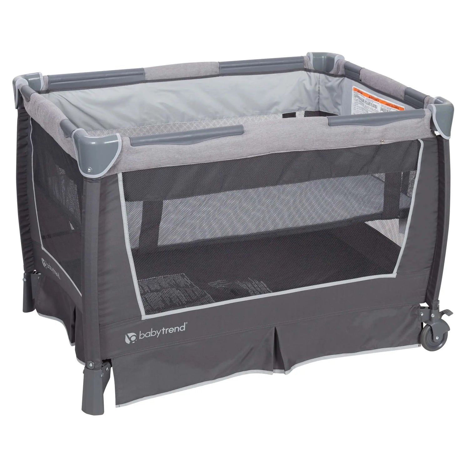 baby trend pack n play replacement mattress Baby Trend Nursery Center Travel Crib with Removable Rock-A-Bye Bassinet, Changing Table, Organizer, and Electronic Music Center and Nightlight,