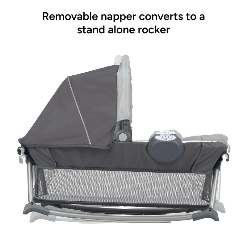 Removable napper from the Baby Trend Simply Smart Nursery Center Playard