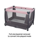 Load image into gallery viewer, Baby Trend Simply Smart Nursery Center Playard full size bassinet removed