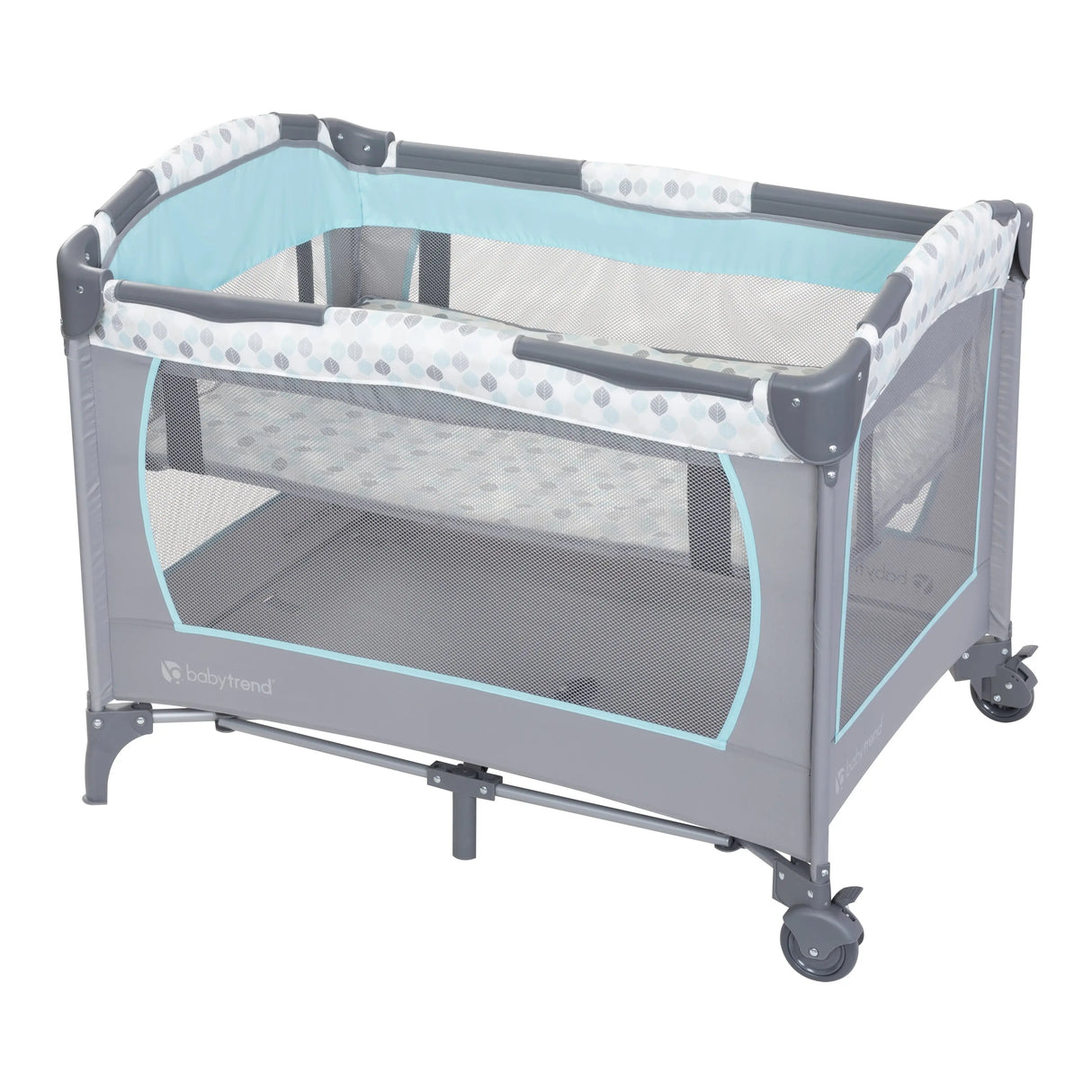 Baby Trend EZ Rest Playard in full size bassinet mode