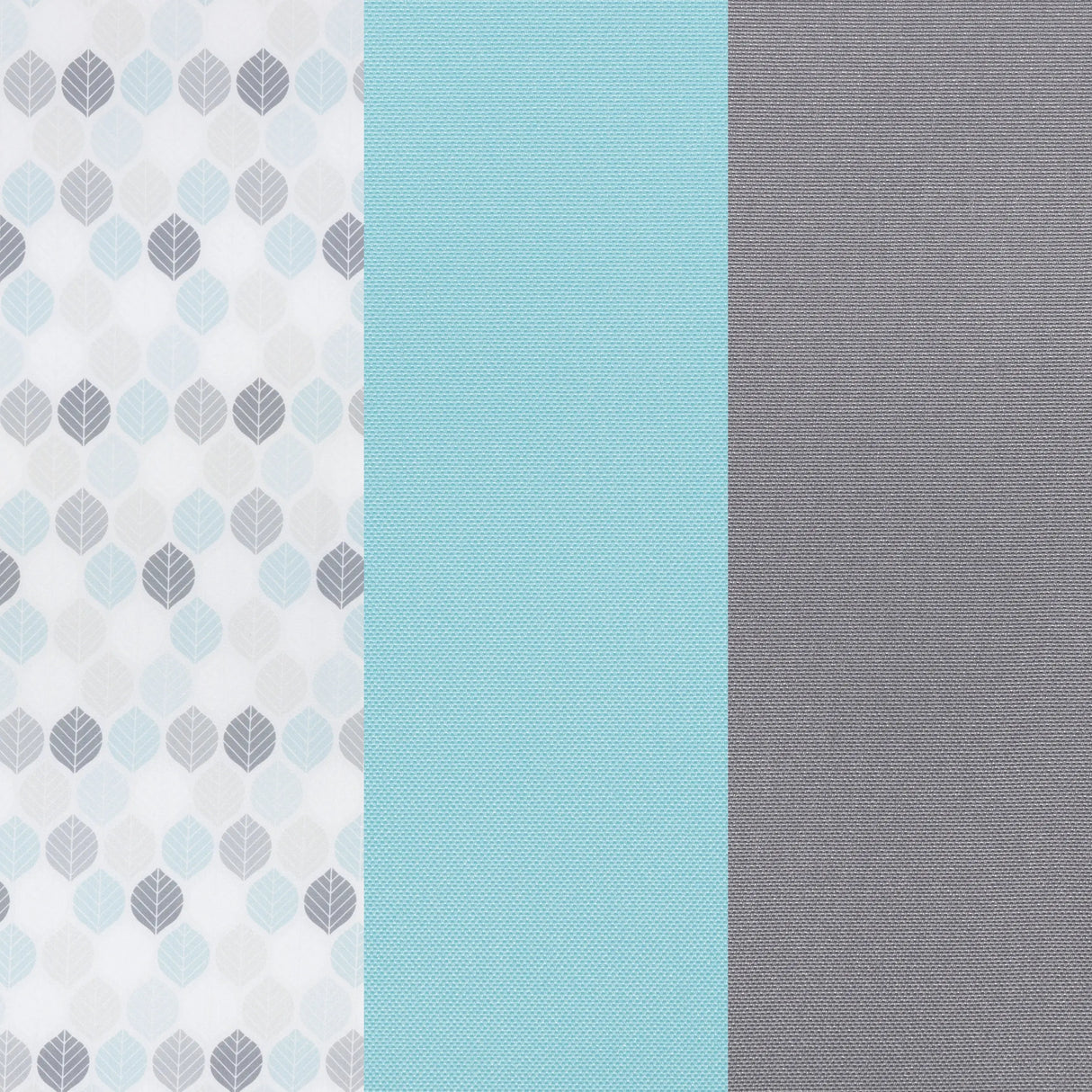 Baby Trend EZ Rest Playard blue teal and grey fabric colors