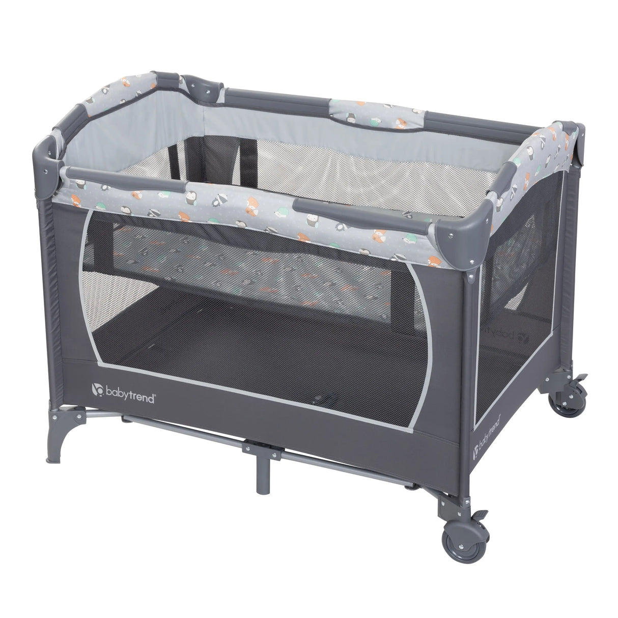 Baby Trend EZ Rest Playard in full size bassinet mode