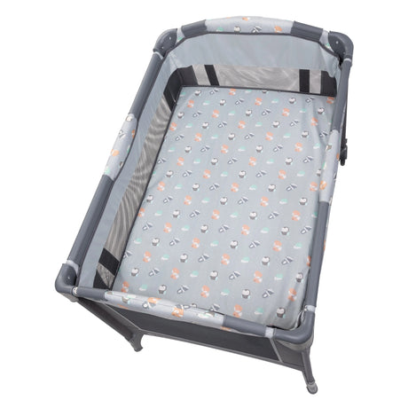 Top view of the Baby Trend EZ Rest Playard full size bassinet