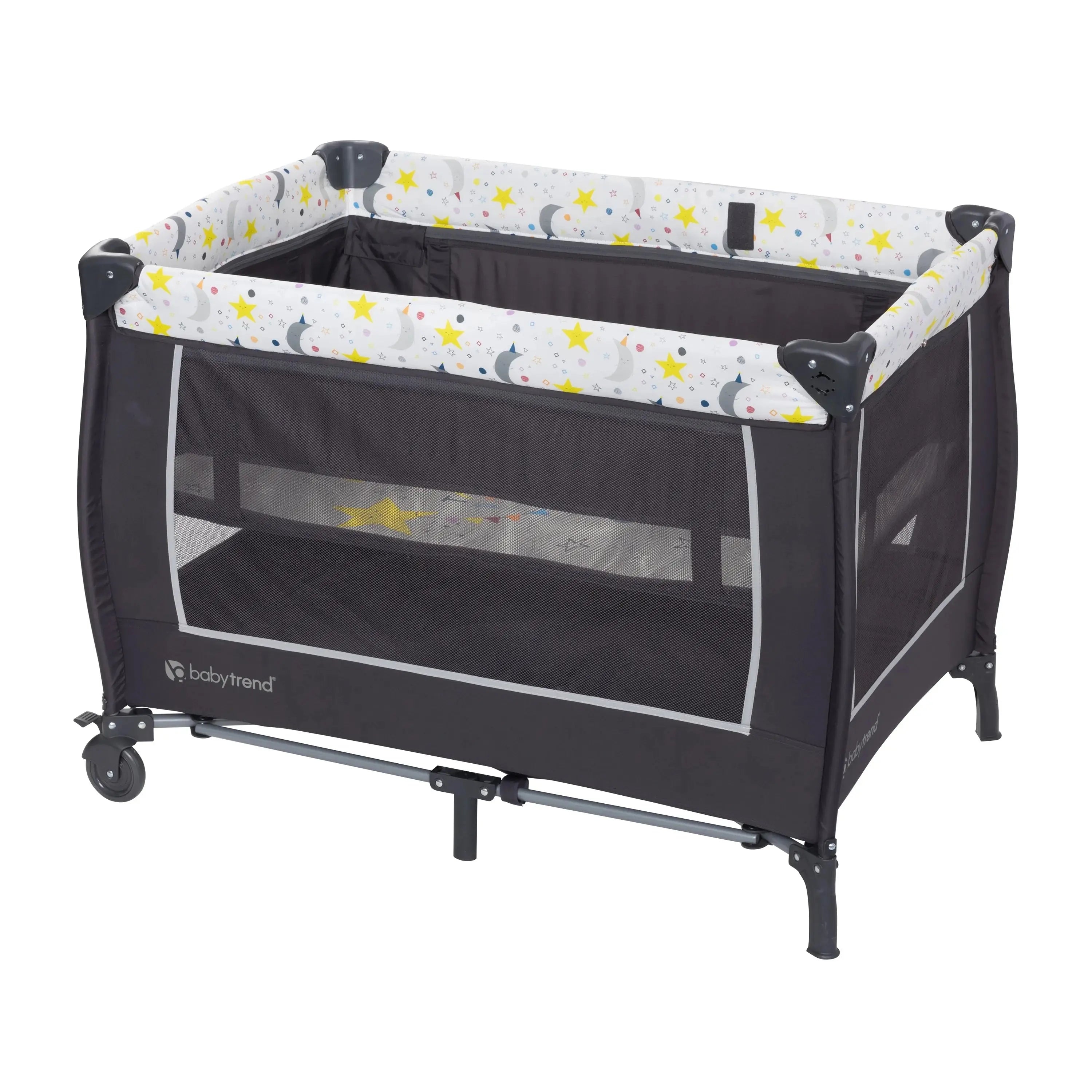 baby trend lil snooze deluxe 2 disassembly Baby Trend Lil' Snooze Deluxe II Nursery Center Playard in Twinkle Twinkle Little Moon