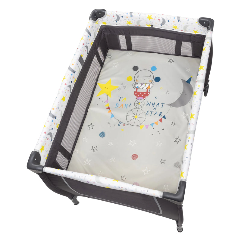 Baby Trend Nursery Center Playard floorboard illustrations