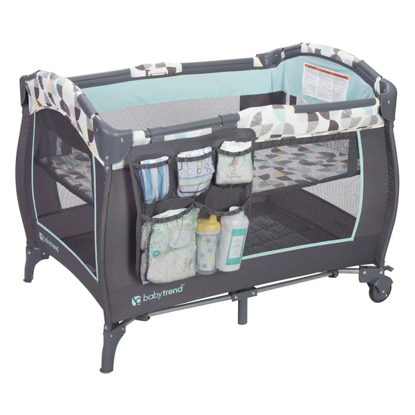 Baby Trend Trend-E Nursery Center Playard Doodle Dots