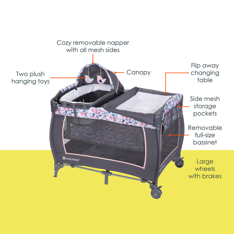 Bassinet that turns into changing table online