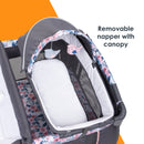 Load image into gallery viewer, Baby Trend Lil' Snooze Deluxe II Nursery Center Playard removable napper with canopy