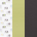 Load image into gallery viewer, Baby Trend Lil' Snooze Deluxe II Nursery Center Playard elephant fabric pattern and neutral color