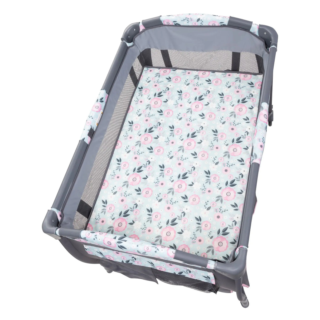 Top view of the full size bassinet from the Baby Trend Deluxe II Nursery Center Playard