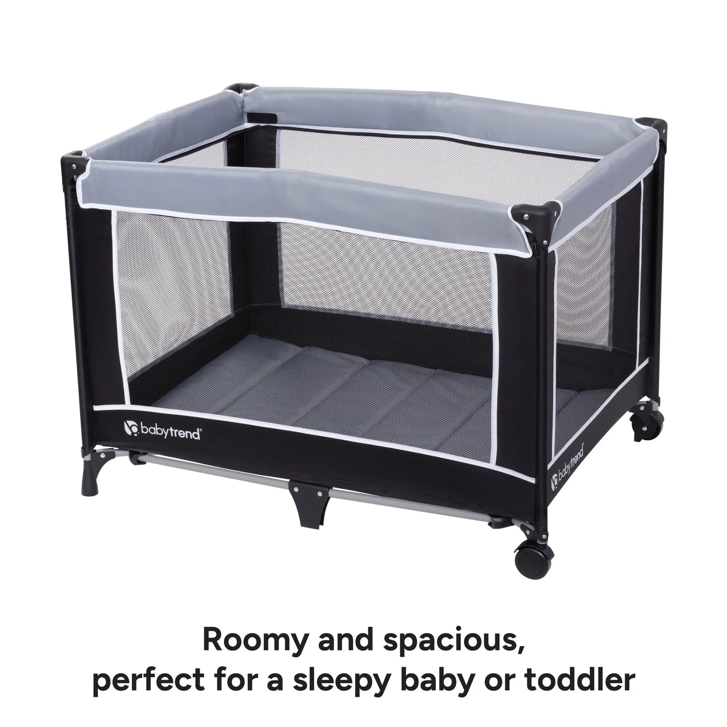 Baby Trend Portable Playard with Bassinet (Mini Playpen)