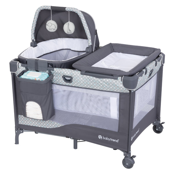 Walmart playpen hot sale bassinet