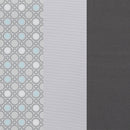 Load image into gallery viewer, Baby Trend Nursery Den Playard with Rocking Cradle neutral grey and circle pattern fabric fashion