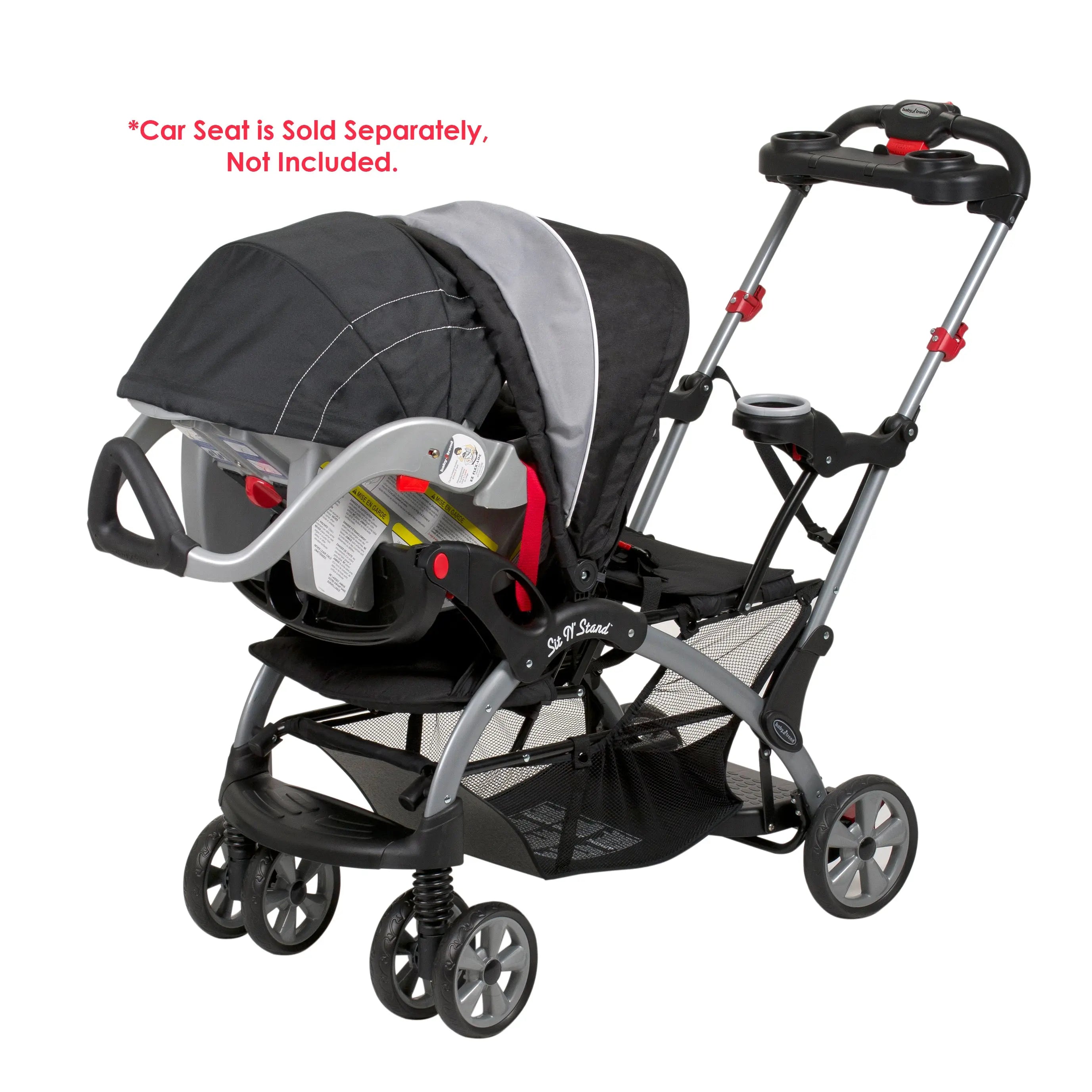 Tandem Stroller Best Compact Stroller For Infant Sit N Stand Ultra