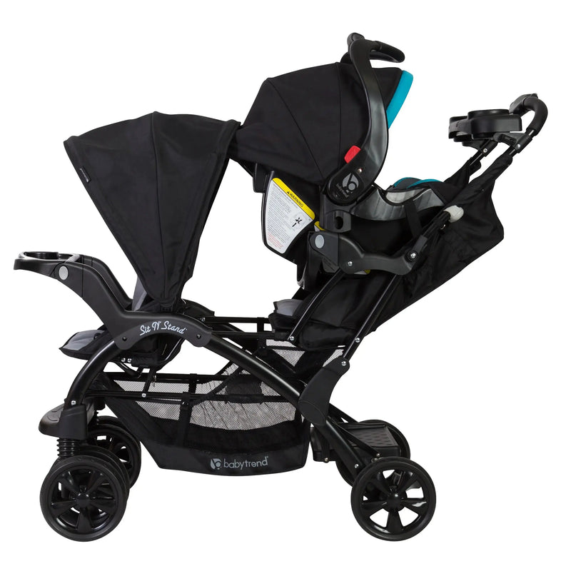 Baby Trend Sit N Stand Double Stroller Moonstruck Twins SS76A80A
