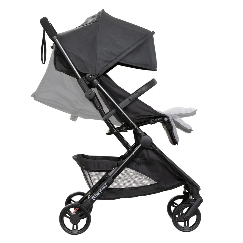 Baby Trend Tango Mini Stroller adjustable child seat recline and footrest