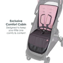 Load image into gallery viewer, Baby Trend Tango Stroller exclusive comfort cabin designed to keep your little one comfy and content