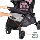 Load image into gallery viewer, Baby Trend Tango Stroller with front storage basket access