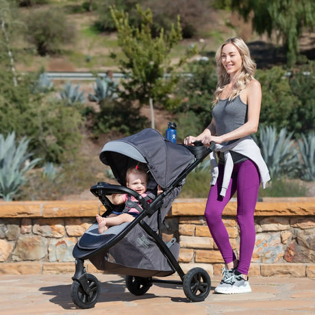 Baby Trend Tango 3 All-Terrain Stroller with mother and child enjoying the outdoor