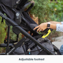 Load image into gallery viewer, Baby Trend Morph Single to Double Modular Stroller adjustable footrest