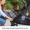 Baby Trend Morph Single to Double Modular Stroller extra large storage basket front access