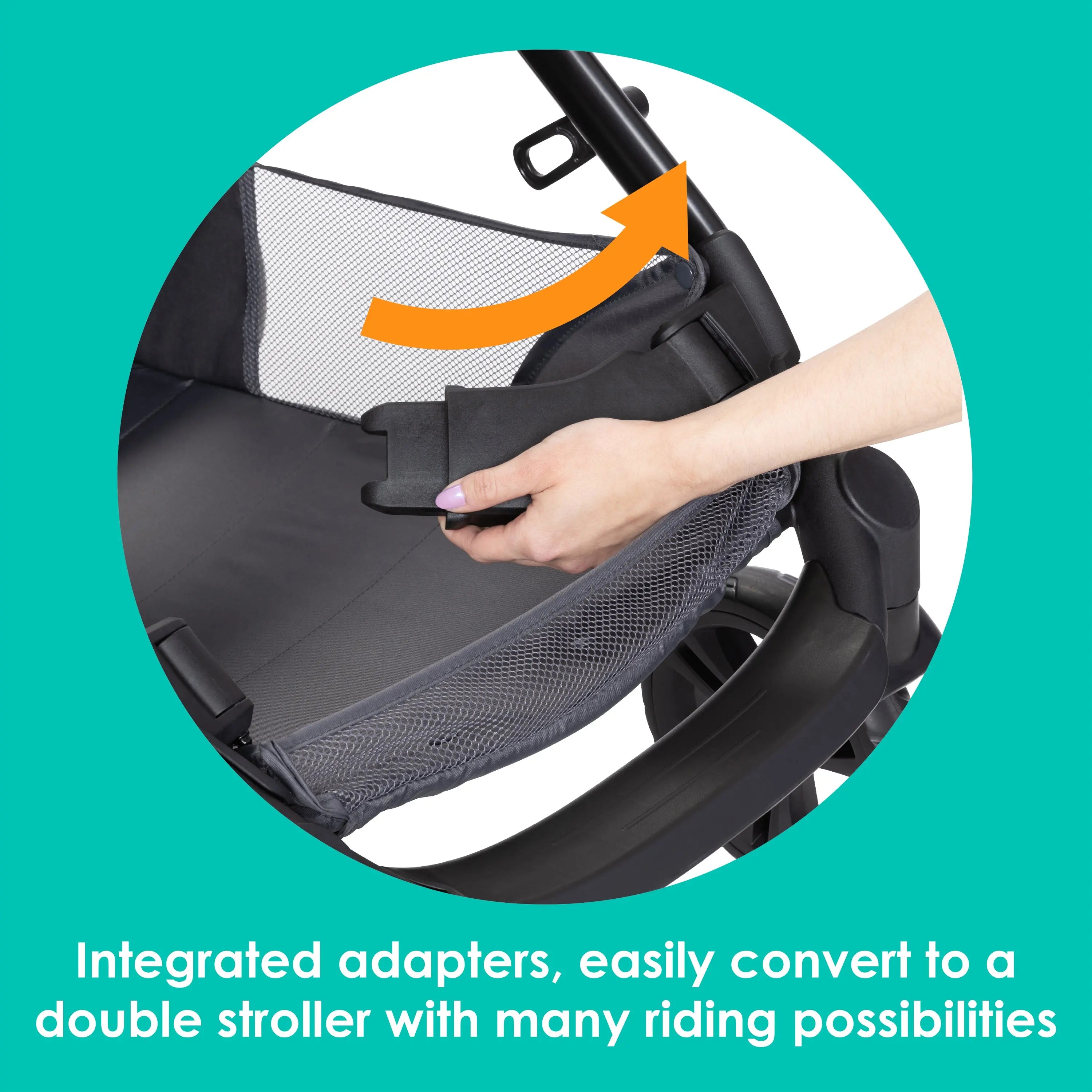 Baby Trend Morph Single to Double Modular Stroller
