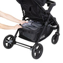Load image into gallery viewer, Extra large storage basket with rear access from the Baby Trend Passport Carriage Stroller