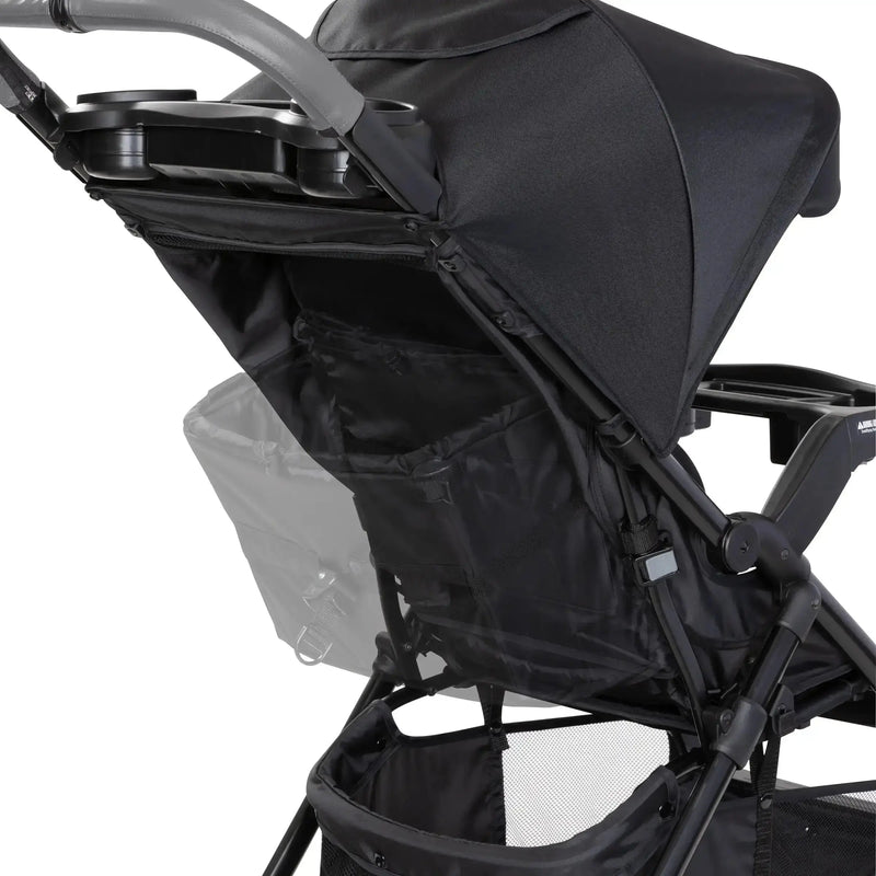 Baby Trend Passport Cargo Stroller with rear pocket for extra storage