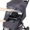 The netting is easily removed by a zipper on the Baby Trend Passport Carriage Stroller