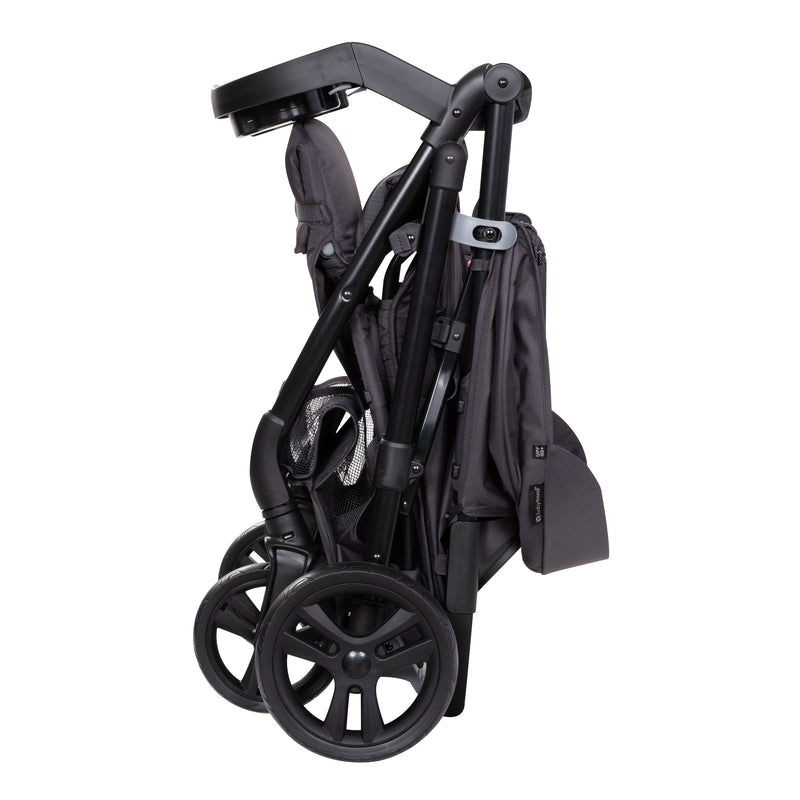 Compact fold of the Baby Trend Passport Carriage Stroller