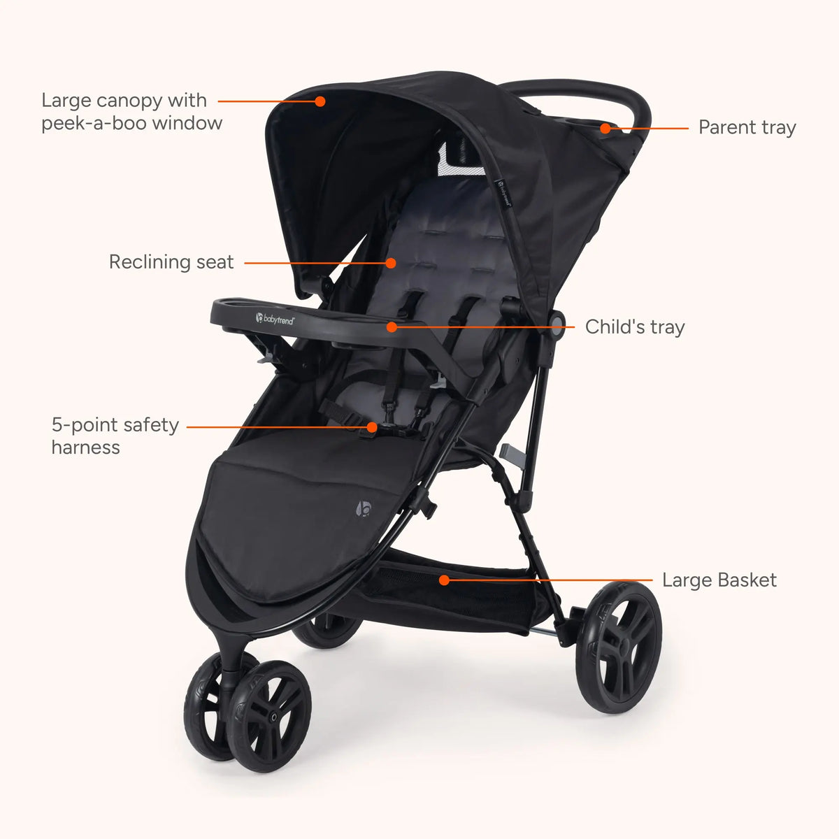 Venture 3-Wheel Stroller