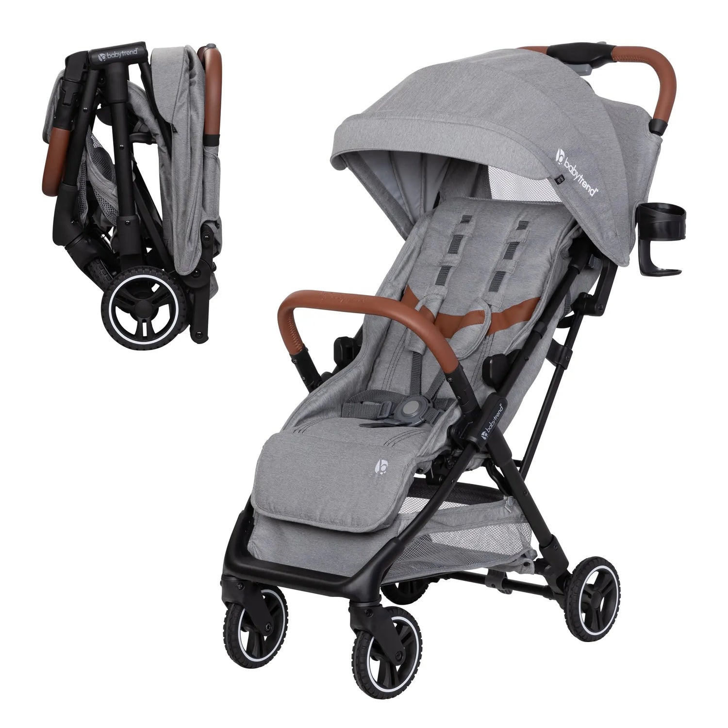 Zenda Compact All-Terrain Stroller in Stellar Grey (International)