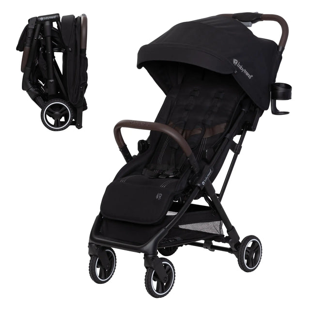 Baby Trend Zenda Compact All-Terrain Stroller with the stroller folded