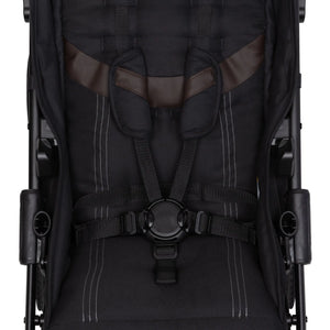 Five point safety harness on the Baby Trend Zenda Compact All-Terrain Stroller