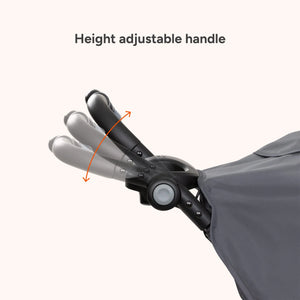 Baby Trend EZ Ride Stroller height adjustable handle