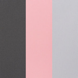 Baby Trend grey and pink color fabric