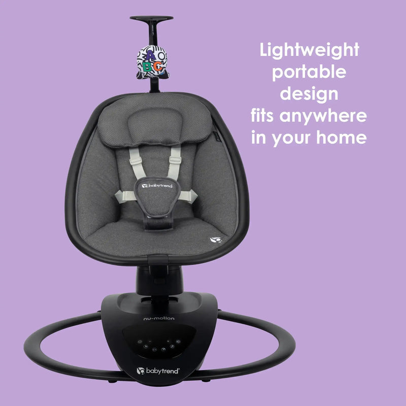 Baby Trend NuMotion Infinity Swing lightweight portable design fits anywhere