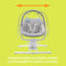 Baby Trend Sit N' Sway Portable Swing swaying motion promotes comfort and tranquility