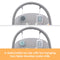 Baby Trend Sit N' Sway Portable Swing detachable toy bar with two hanging toys