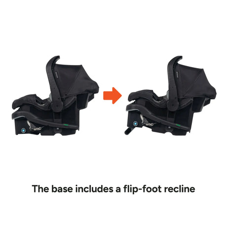 Baby Trend EZ-Lift PRO Infant Car Seat with base flip foot recline 