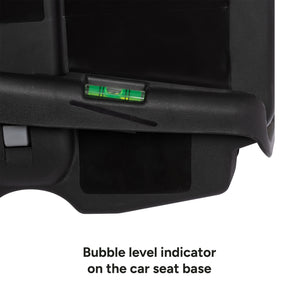 Baby Trend EZ-Lift Infant Car Seat bubble level indicator on base