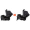 Flip foot on the base of the Baby Trend EZ-Lift 35 PLUS Infant Car Seat for the base vehicle install