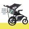 Baby Trend Expedition DLX Jogging Stroller multiple position reclining seat