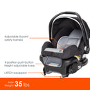 Load image into gallery viewer, Baby Trend Ally 35 Infant Car Seat features call out