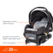 Baby Trend Ally 35 Infant Car Seat features call out