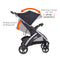 Baby Trend Tango Stroller extra long canopy with visor and multiple position reclining seat