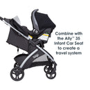 Load image into gallery viewer, Baby Trend Tango Stroller combine with the Ally 35 Infant Car Seat to create a travel system