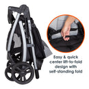 Load image into gallery viewer, Baby Trend Tango Stroller easy and quick center lift to fold design