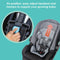 Baby Trend Tango PRO Stroller six position easy adjust headrest
